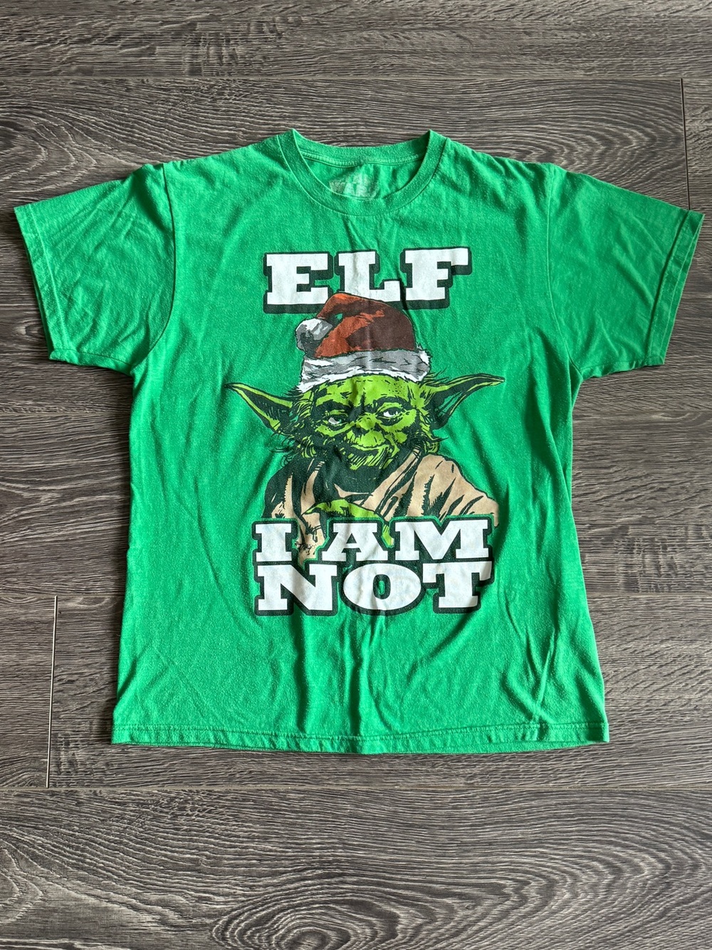 Star Wars Green Crewneck Graphic T‑Shirt